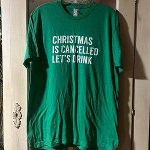 CHRISTMAS IS CANCELLED LET’S DRINK